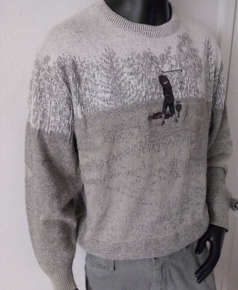 ⛳Vintage Pinnacle Detailed Golfer sweater 🏌